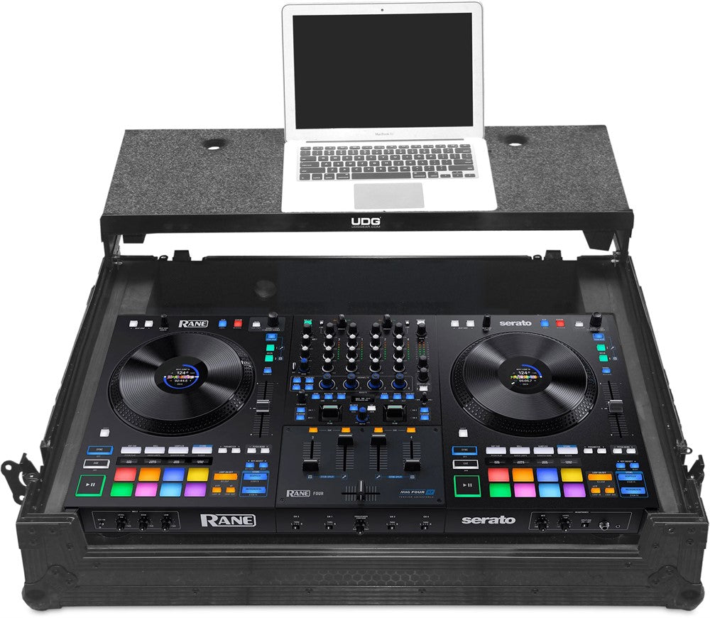 UDG Ultimate Flight Case Rane Performer / Four Nero Plus (L&W)