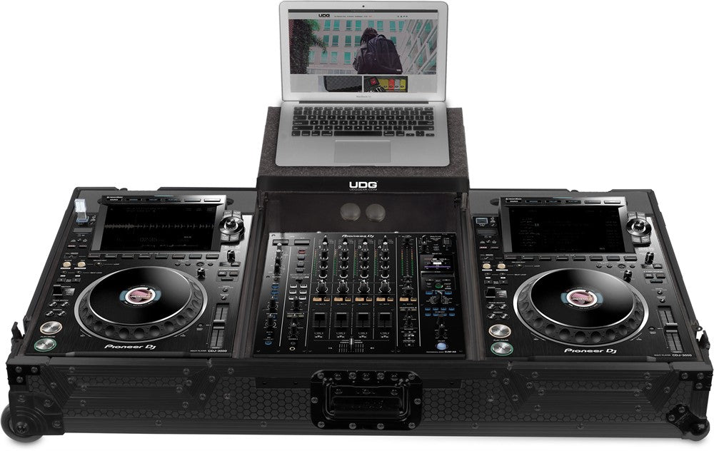 Custodia da volo UDG Ultimate Pioneer CDJ-3000/A9 Blk Plus