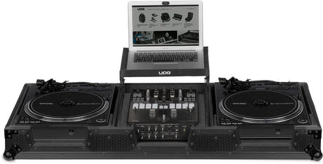 UDG Ultimate Flight case set Pioneer PLX-CRSS12 e mixer 10"/12" Nero Plus (L&W)