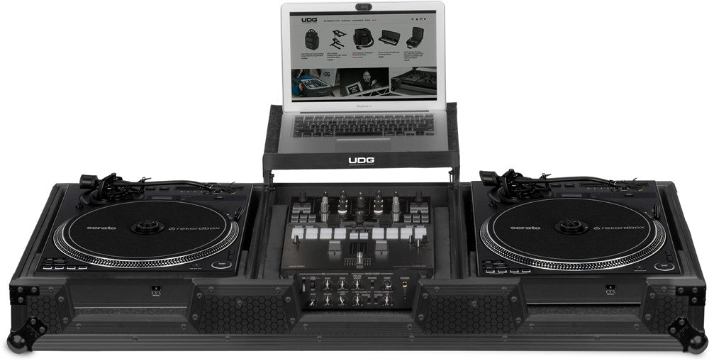 UDG Ultimate Flight case set Pioneer PLX-CRSS12 e mixer 10"/12" Nero Plus (L&W)