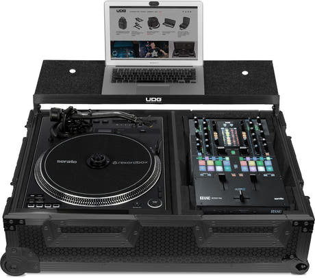 UDG Ultimate Custodia da volo per giradischi Battle Mixer Plus
