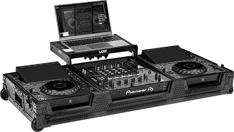 UDG Ultimate Flight Case Set AlphaTheta CDJ-3000X/DJM-A9 Nero Plus (L&W)