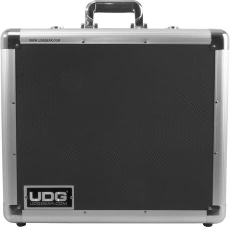 UDG Ultimate Pick Foam Flight Case Multi Format Turntable Argento