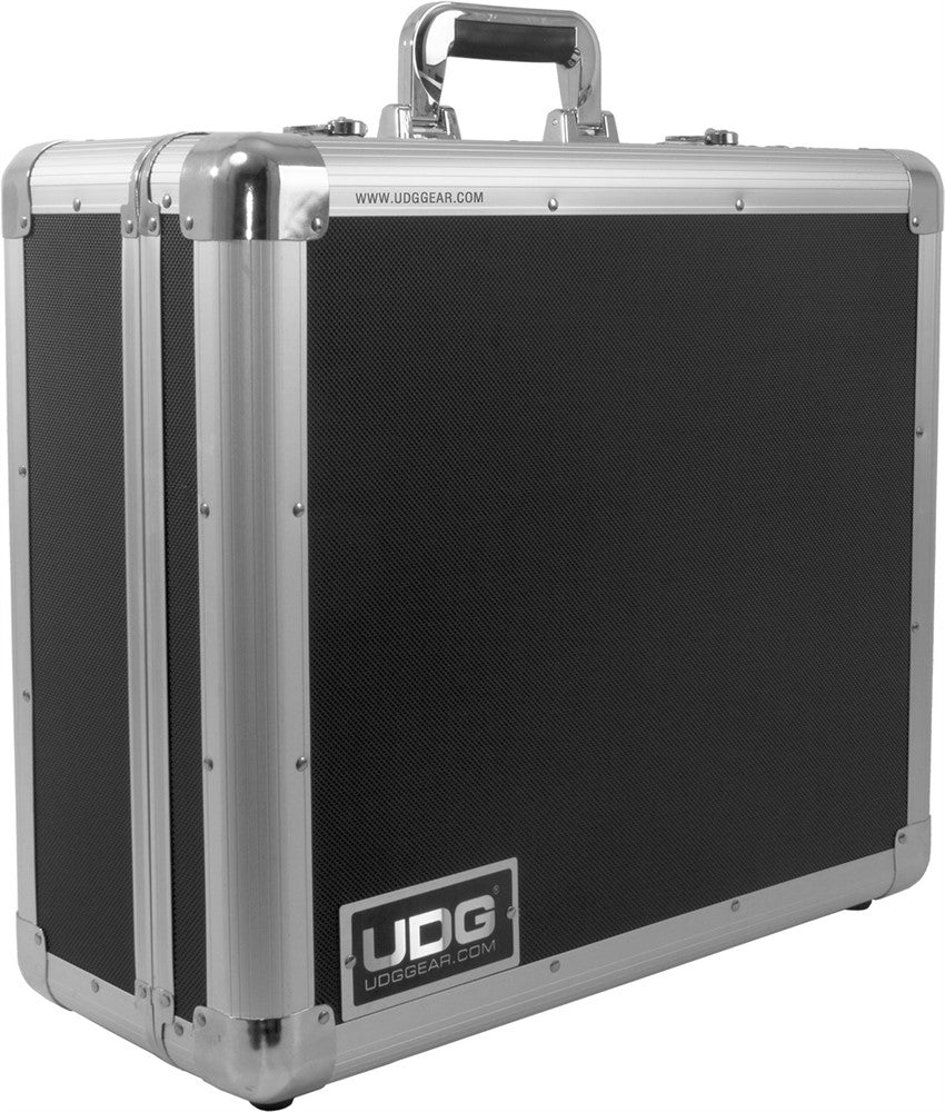 UDG Ultimate Pick Foam Flight Case Multi Format Turntable Argento