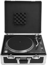 UDG Ultimate Pick Foam Flight Case Multi Format Turntable Argento