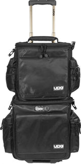 UDG Ultimate SlingBag Trolley Set DeLuxe Nero, Arancione interno MK2