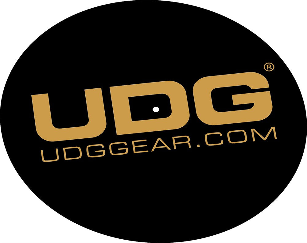 UDG Turntable Slipmat Set Nero / Dorato
