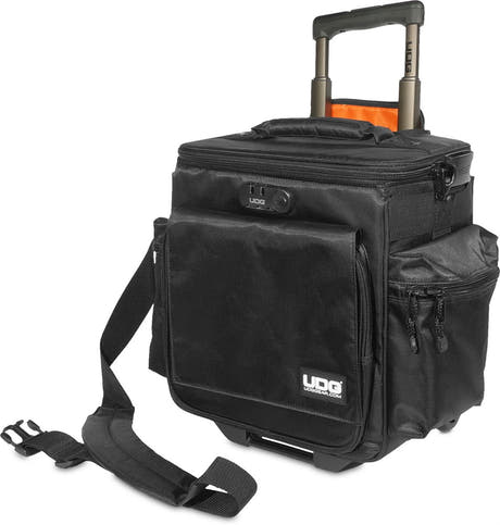 UDG Ultimate Borsa a tracolla con trolley Deluxe Black/Orange MK2