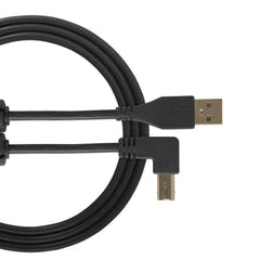 UDG Ultimate Audio Cable USB 2.0 A-B Nero Angolato 3m