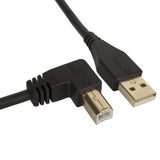 UDG Ultimate Audio Cable USB 2.0 A-B Nero Angolato 2m