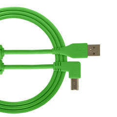 UDG Ultimate Audio Cable USB 2.0 A-B Verde Angolato 2m