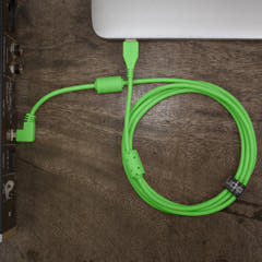 UDG Ultimate Audio Cable USB 2.0 A-B Verde Angolato 2m