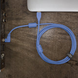 UDG Ultimate Cavo Audio USB 2.0 A-B Blu Angolato 3m