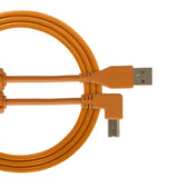 UDG Ultimate Audio Cable USB 2.0 A-B Arancione Angolato 2m