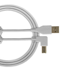 UDG Ultimate Audio Cable USB 2.0 A-B Bianco Angolato 1m