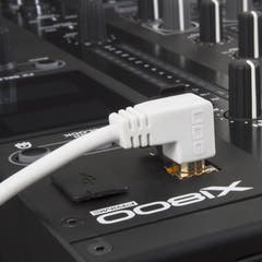 UDG Ultimate Audio Cable USB 2.0 A-B Bianco Angolato 2m