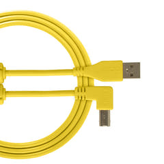 UDG Ultimate Audio Cable USB 2.0 A-B Giallo Angolato 3m