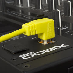 UDG Ultimate Audio Cable USB 2.0 A-B Giallo Angolato 3m