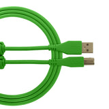 UDG Ultimate Audio Cable USB 2.0 A-B Verde Dritto 3m