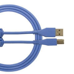 UDG Ultimate Audio Cable USB 2.0 A-B Blu Dritto 1m
