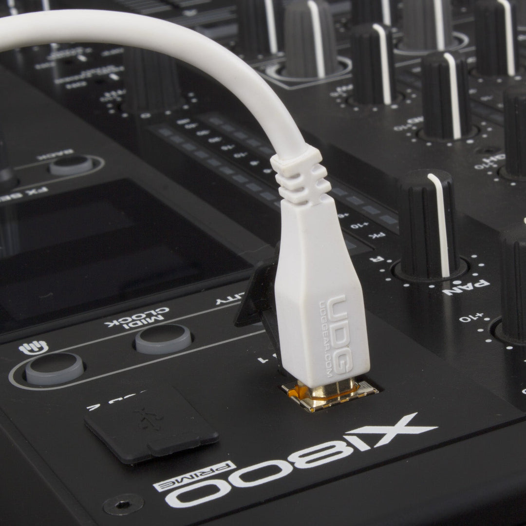 UDG Ultimate Audio Cable USB 2.0 A-B Bianco Dritto 2m