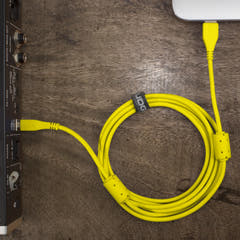 UDG Ultimate Audio Cable USB 2.0 A-B Giallo Dritto 3m