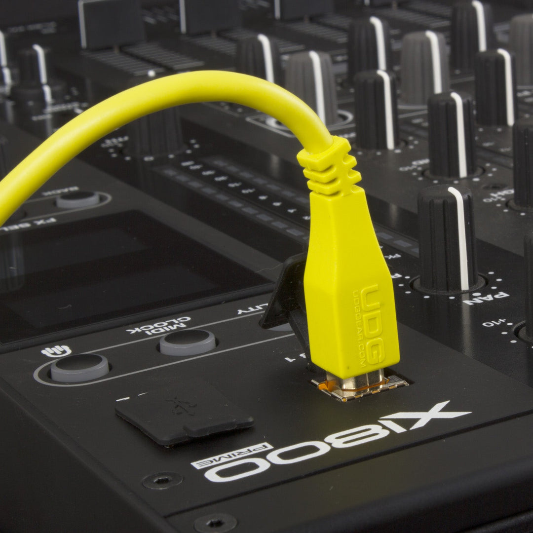 UDG Ultimate Audio Cable USB 2.0 A-B Giallo Dritto 2m
