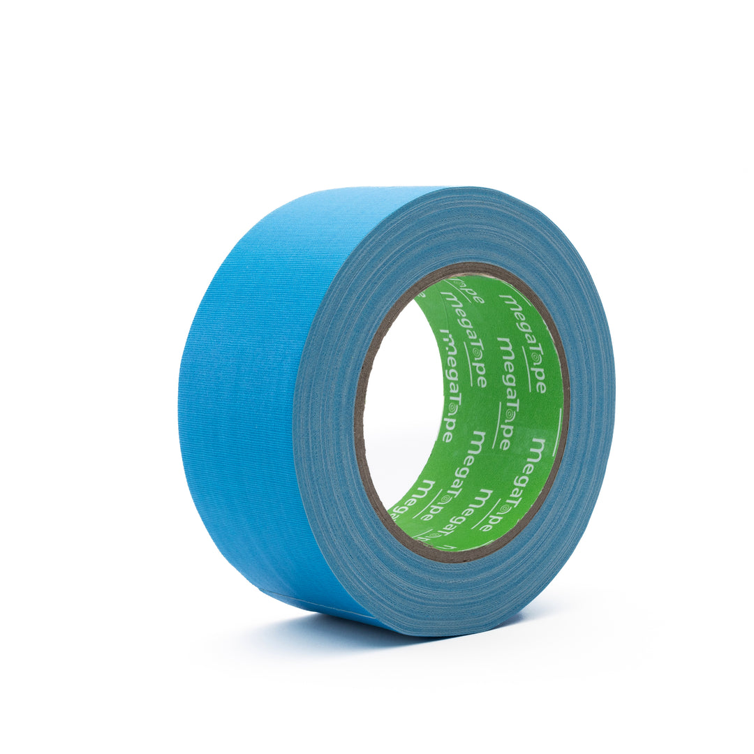 UT120 Skrivbar Neon Glow Gaffa tape 50 mm x 25 m. Blå