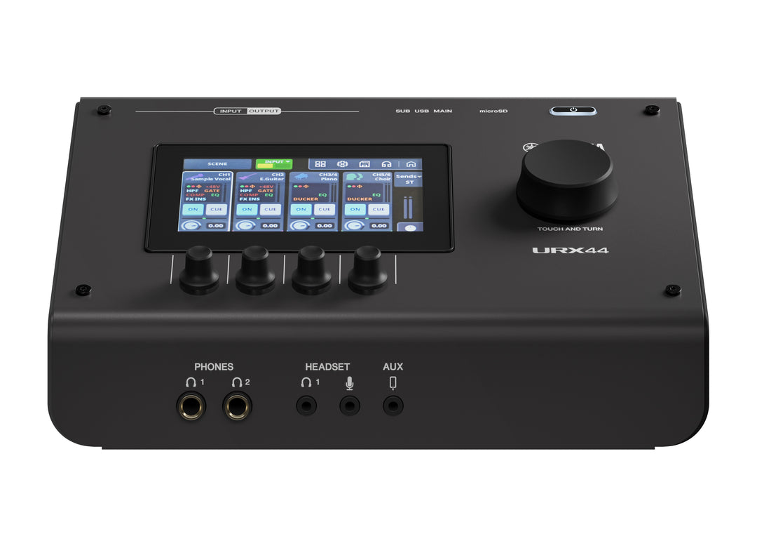 Yamaha URX44 Interfaccia audio USB-C (Nero)