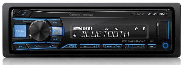 ALPINE UTE-200BT Autoradio con Bluetooth e USB