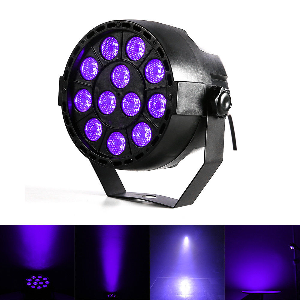 UV LED Spot (12x2W) 4 Pezzi Bundle