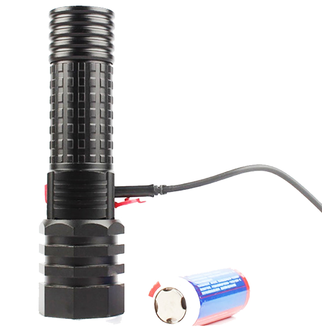 UV Torcia con ricarica USB