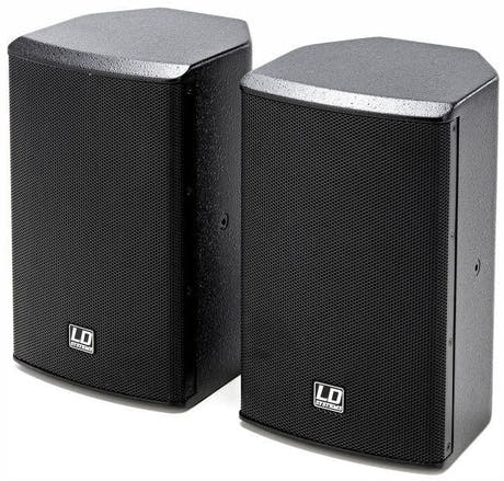 LD Systems SAT 62 G2 Set di Altoparlanti RMS (80W, 8 Ohm)
