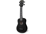 Reno RU150 Soprano Ukulele (Black) Starter Kit