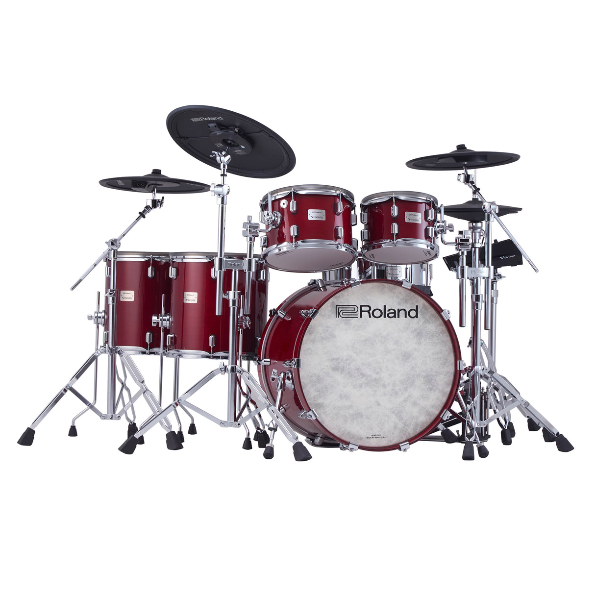 Roland VAD716 Acoustic Design V-Drums (Gloss Cherry)