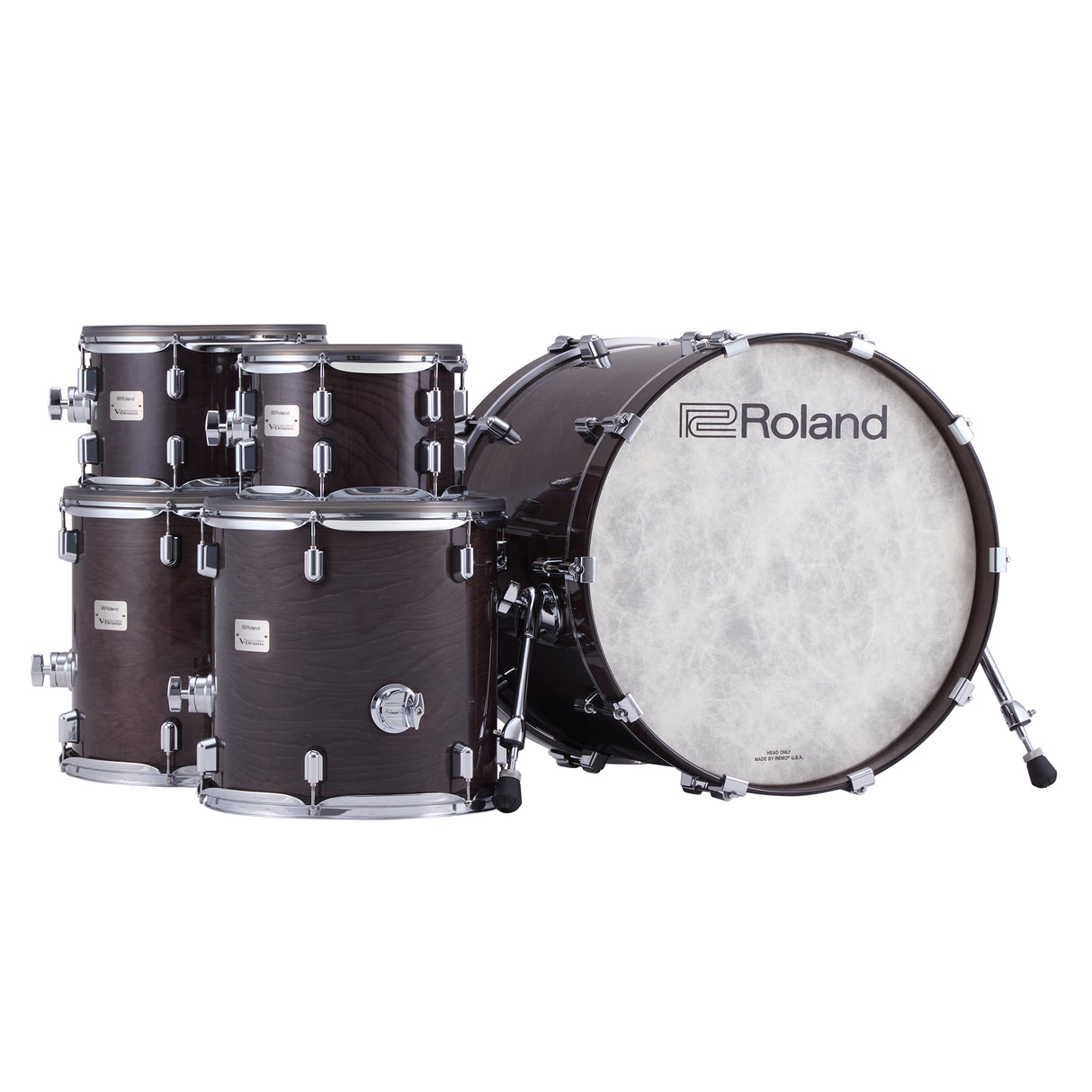 Roland VAD716 Acoustic Design V-Drums (Gloss Ebony)
