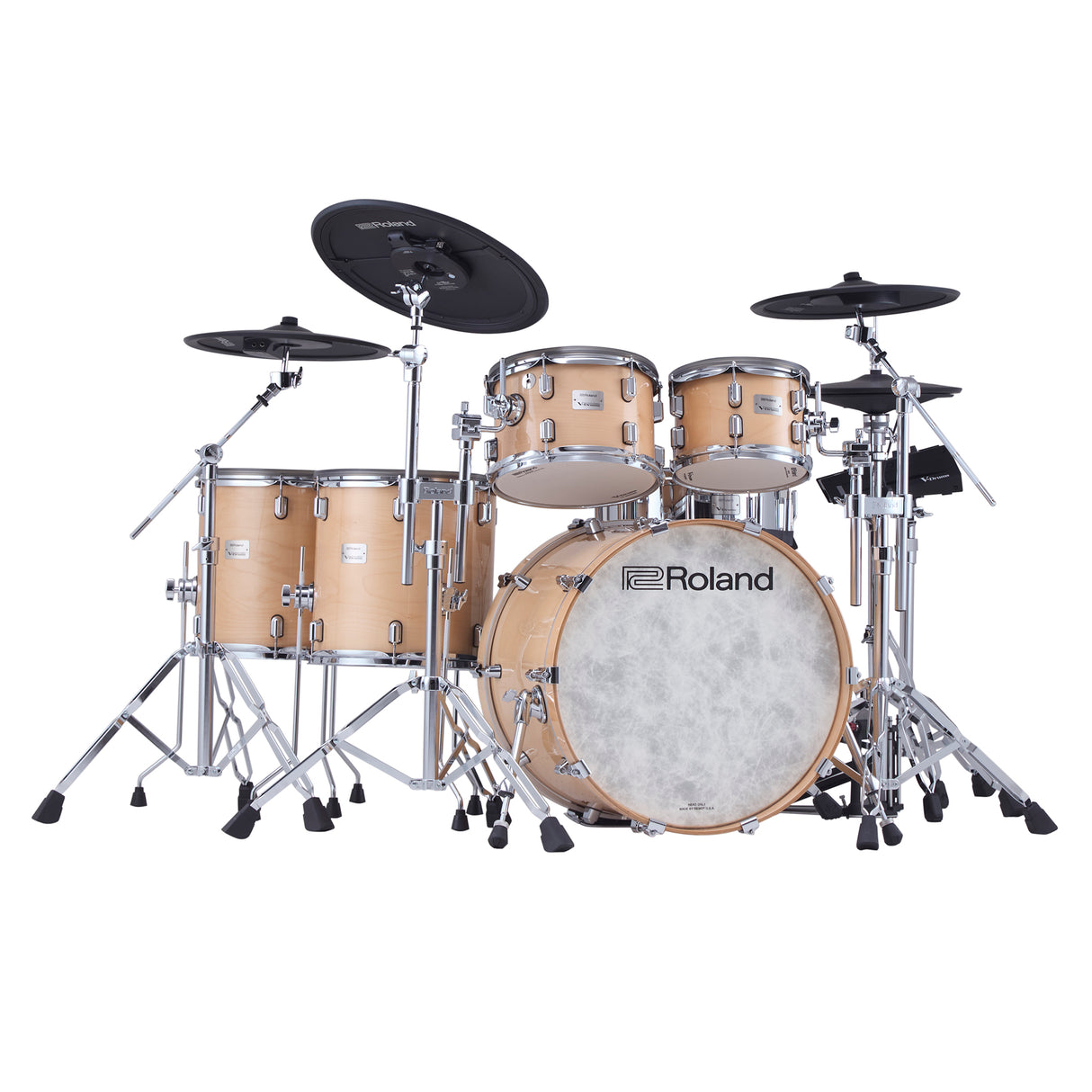 Roland VAD716 Acoustic Design V-Drums (Gloss Natural)