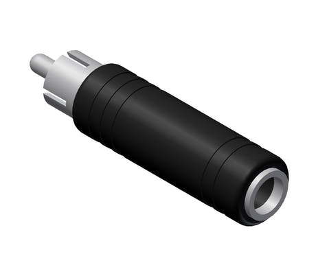Procab VC103 adattatore RCA maschio a jack femmina da 6,3 mm