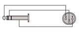Adapter XLR hun > Jack stereo han