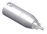 Adapter XLR han > RCA han