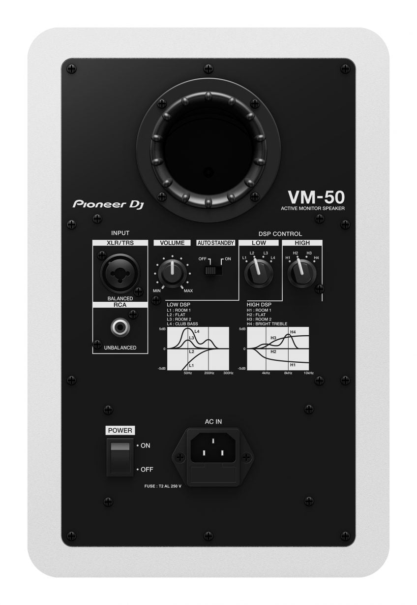 Pioneer DJ VM-50-W Monitor da Studio Attivo