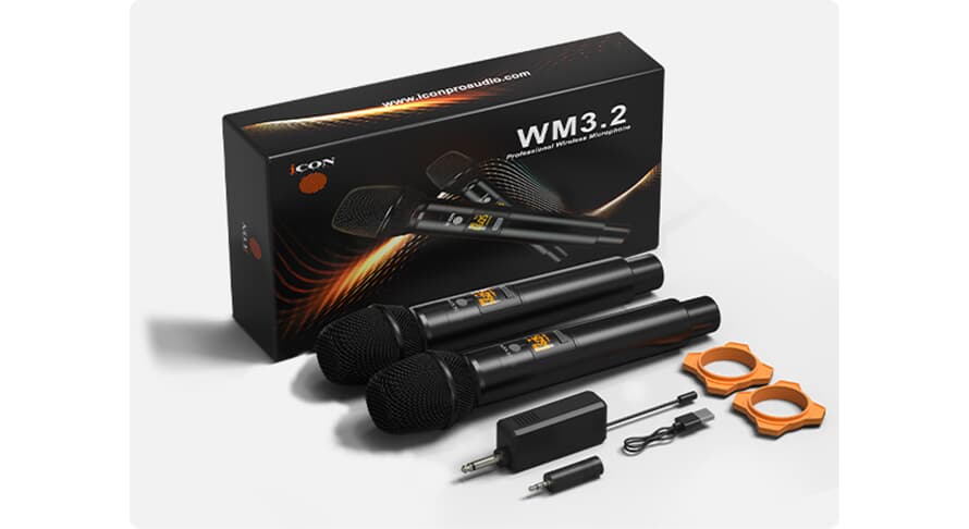 iCon WM 3.2 sistema microfonico wireless