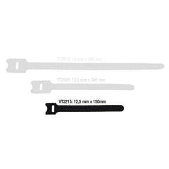 Kabelstrop Velcro Hook & Loop 10 pz. (150mm)