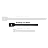 Kabelstrop Velcro Hook & Loop 10 pz. (200mm)