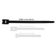 Kabelstrop Velcro Hook & Loop 10 pz. (300mm)