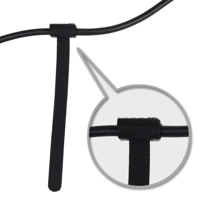 Cable tie Velcro Hook & Loop 10 pcs (300mm)