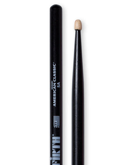 Vic Firth 5A Drumsticks (Black)