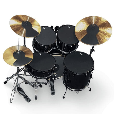 Vic Firth MUTEPP3 sordina per batteria e piatti Prepack