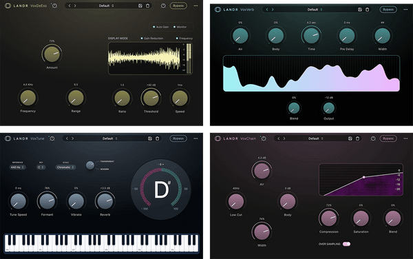 Bundle di plugin vocali LANDR