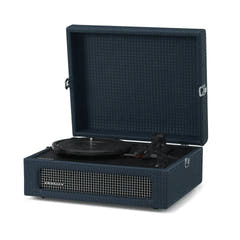 Crosley Voyager Giradischi Bluetooth bidirezionale (Navy Blue)